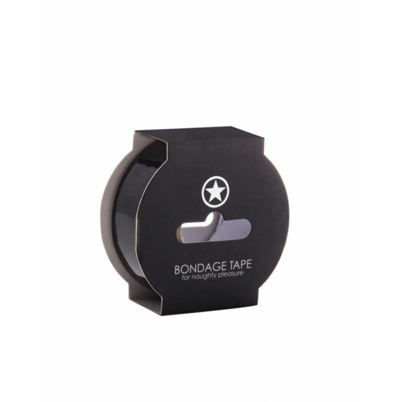 Non Sticky Bondage Tape - 17.5 Meter - Black