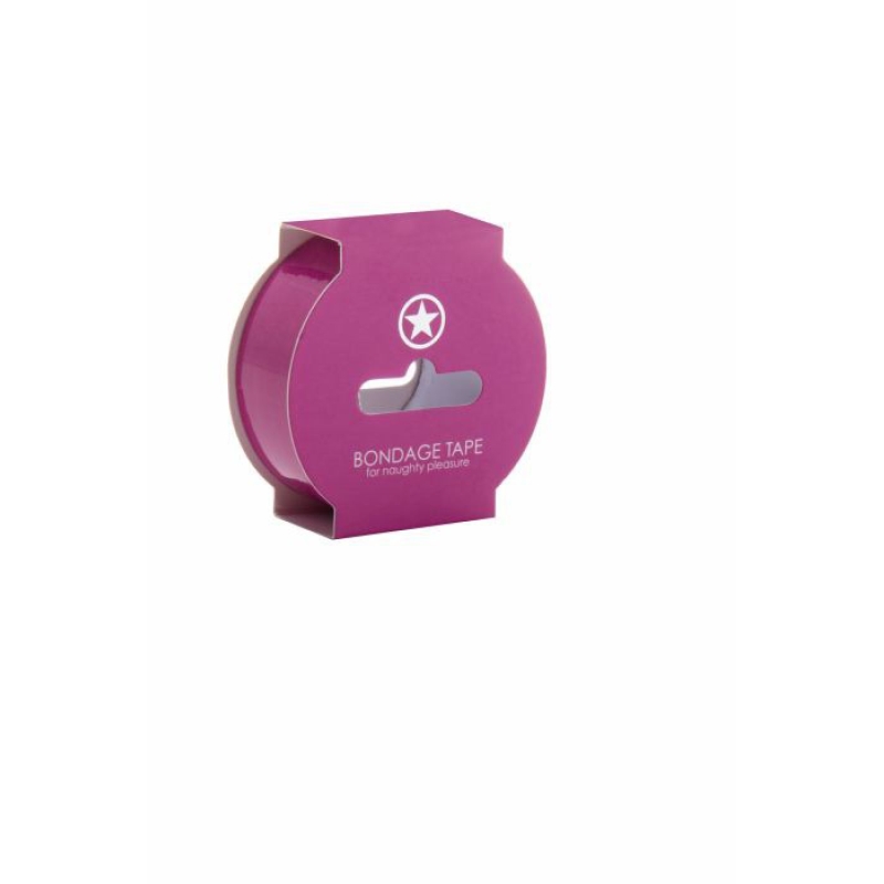 Non Sticky Bondage Tape - 17.5 Meter - Pink