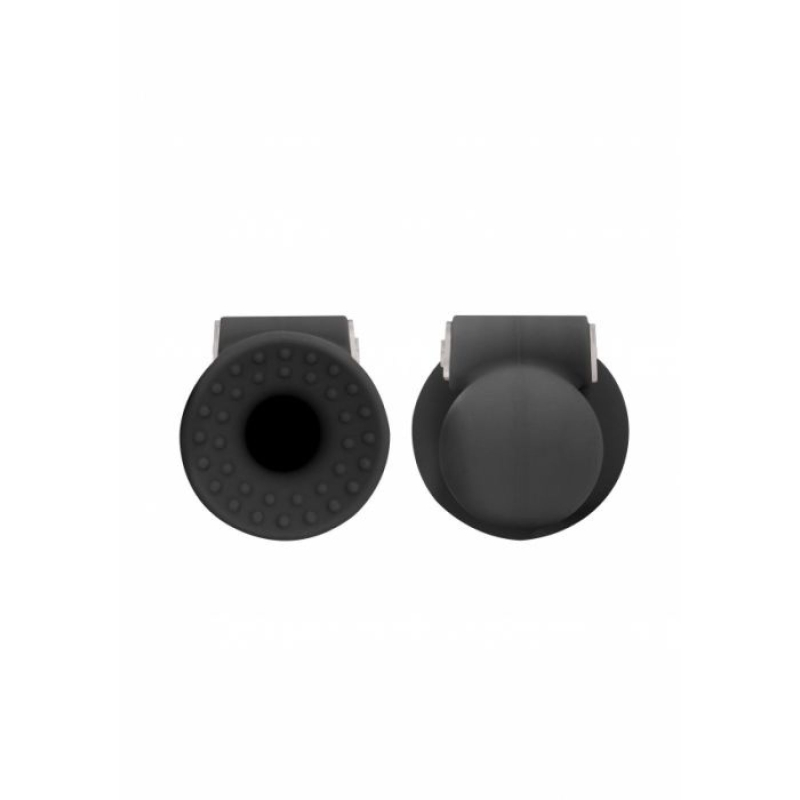 Alternative view of VIBRATING NIPPLE SUCKERS BLACK