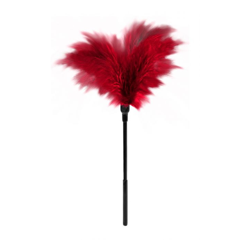 FEATHER TICKLER RED