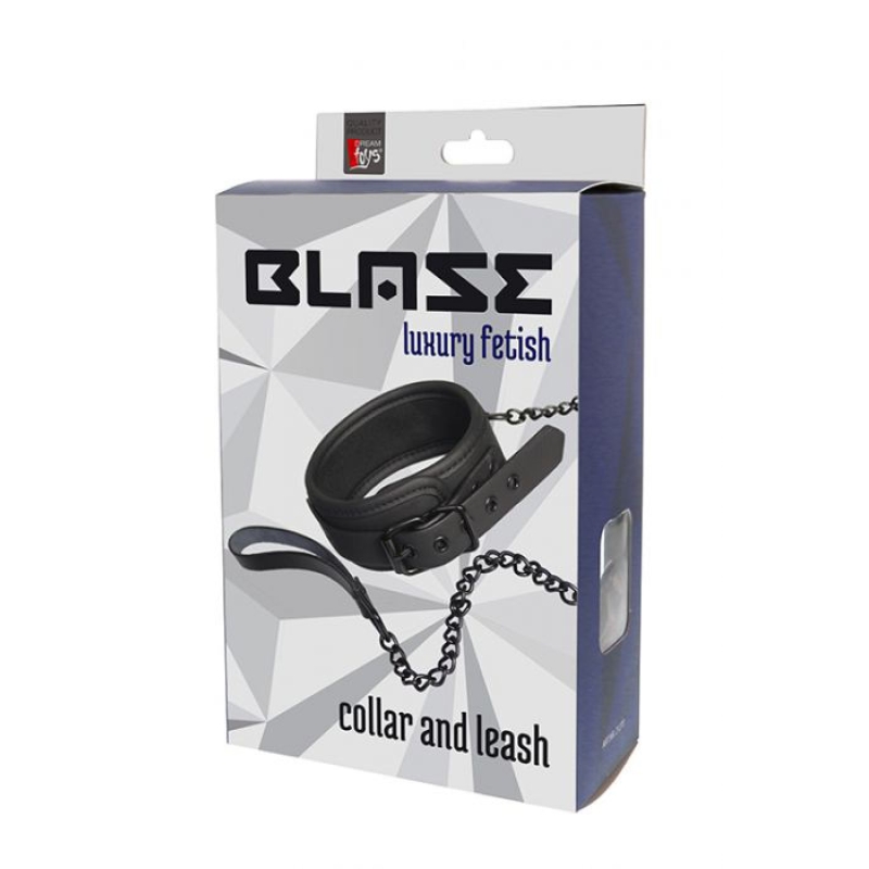 Alternative view of BLAZE COLLAR AND CHAIN BLACK