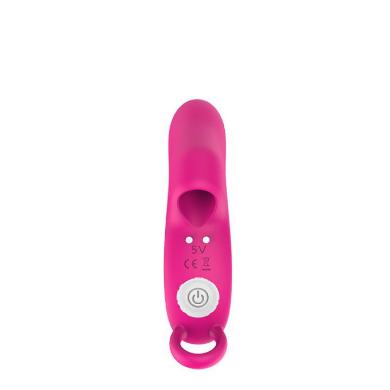 Alternative view of VIBES OF LOVE FINGER VIBE MAGENTA
