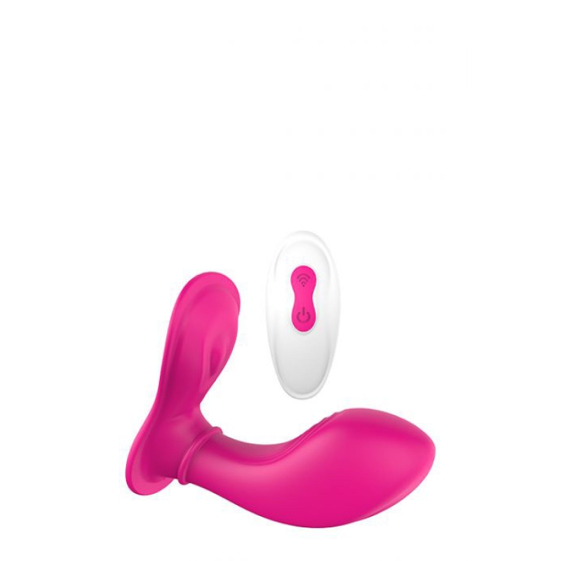 Alternative view of VIBES OF LOVE REMOTE PANTY G MAGENTA