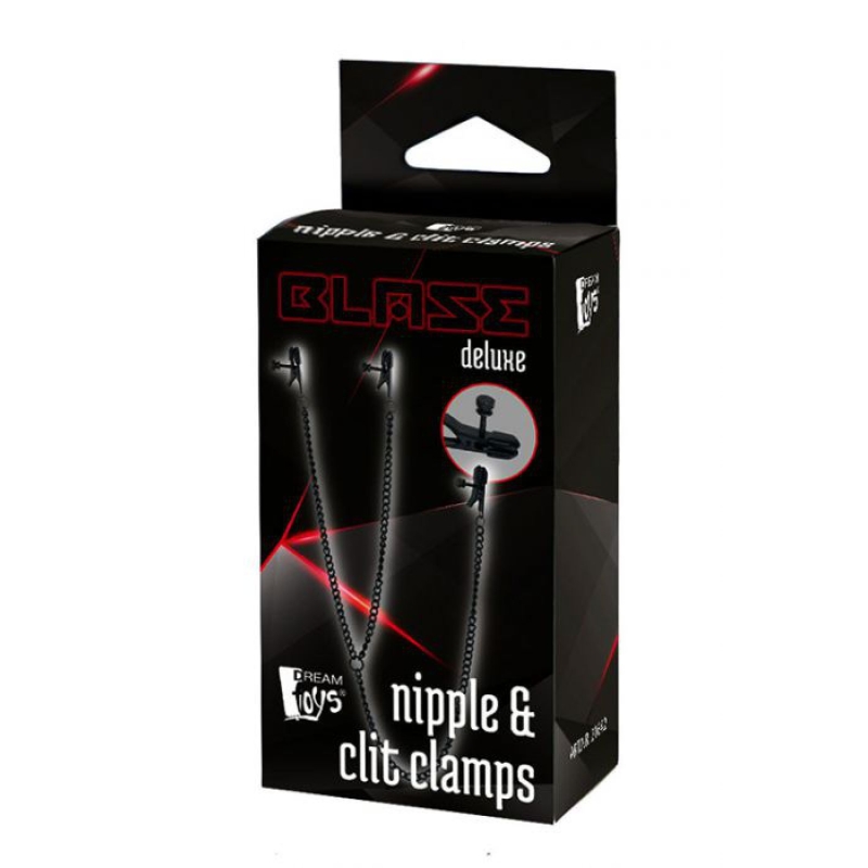 Alternative view of BLAZE DELUXE NIPPLE & CLIT CLAMPS