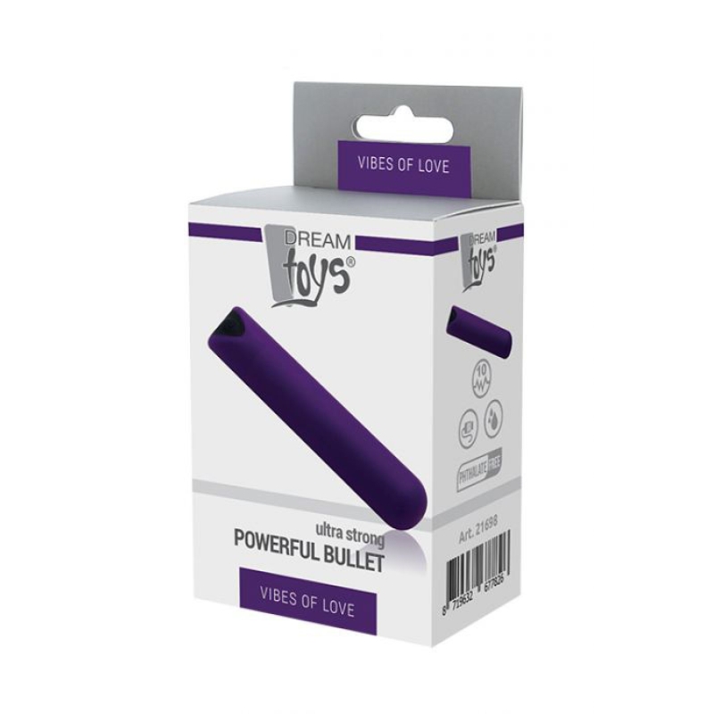 Alternative view of VIBES OF LOVE POWERFUL BULLET PURPLE