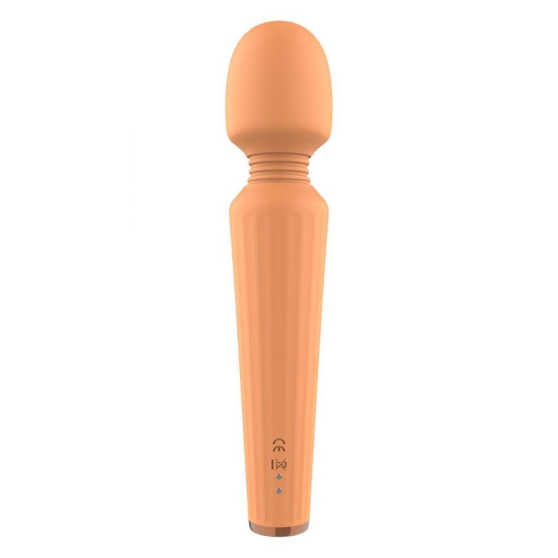 Alternative view of GLAM WAND VIBRATOR ORANGE