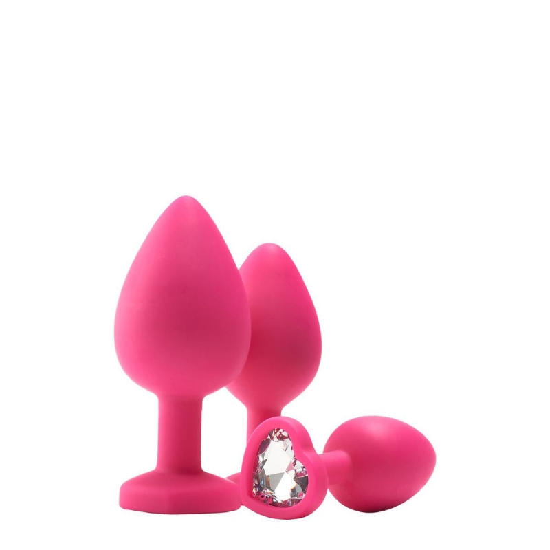 FLIRTS ANAL TRAINING KIT GEM STONE PINK