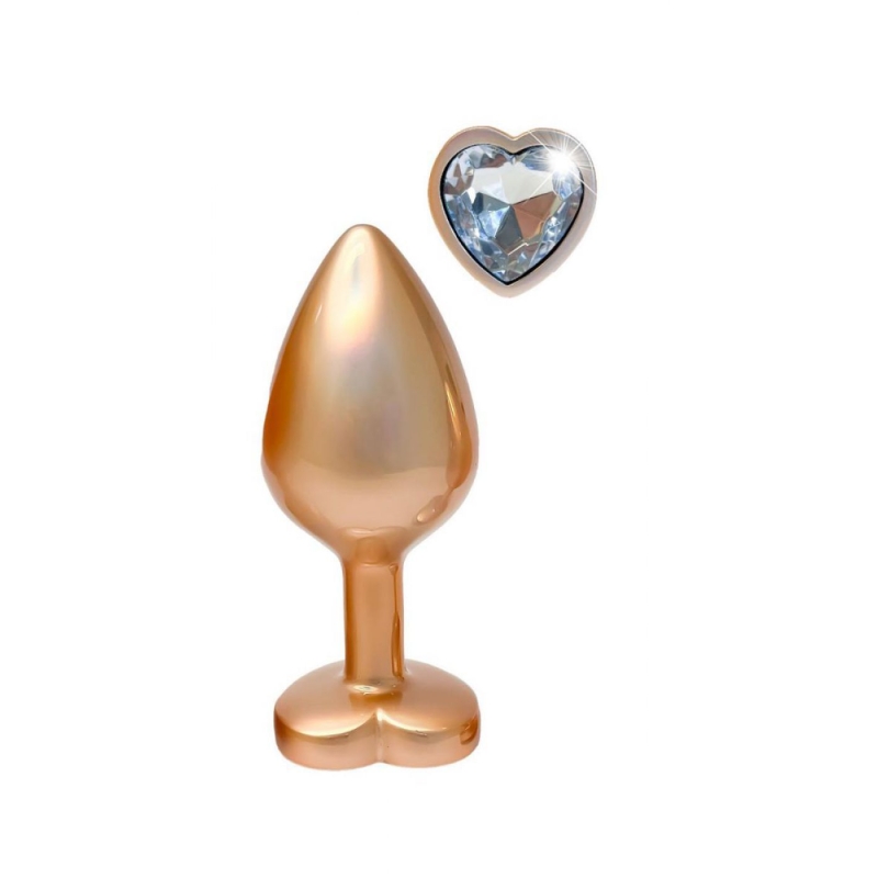 GLEAMING LOVE PEARL GOLD PLUG MEDIUM