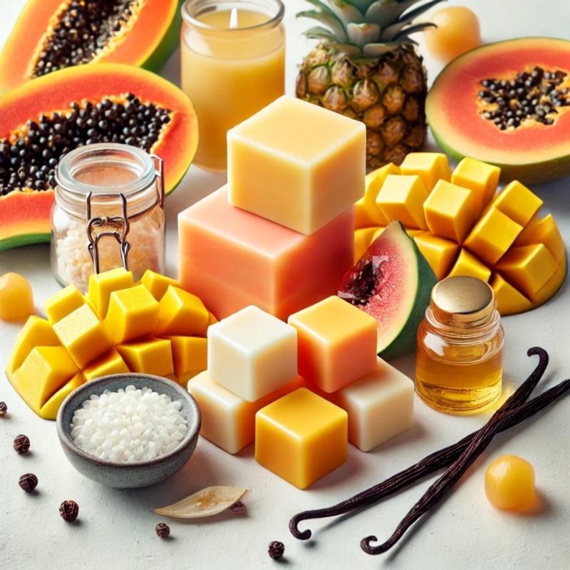 Wax Melts με Ενισχυμένο Άρωμα Papaya and Mango