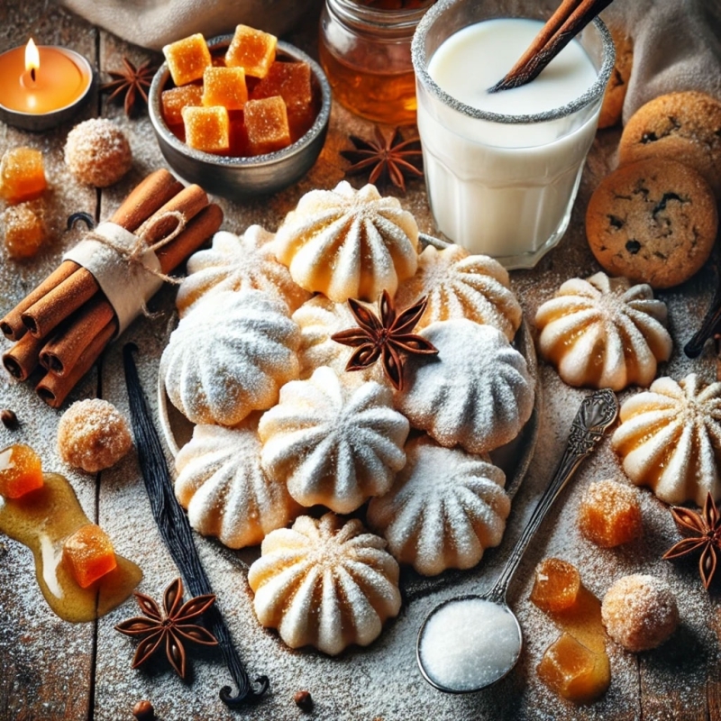 Wax Melts με Ενισχυμένο Άρωμα Μπουκίτσες Κουραμπιέ