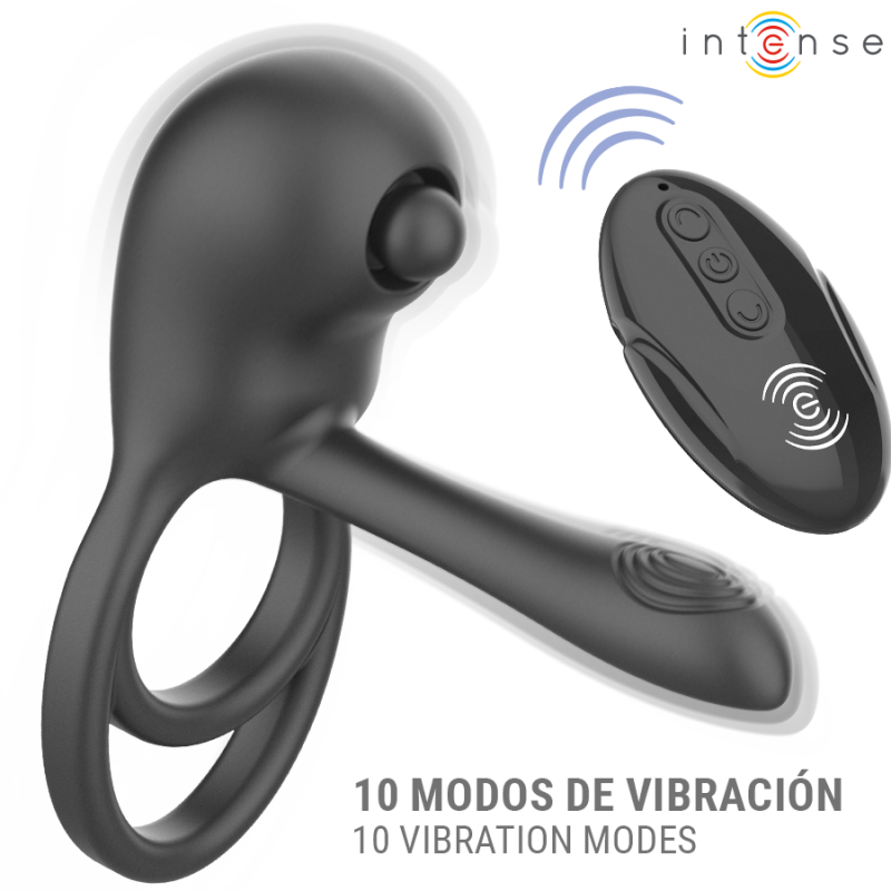 Alternative view of INTENSE - SPIKE REMOTE CONTROL VIBRATING PENIS RING