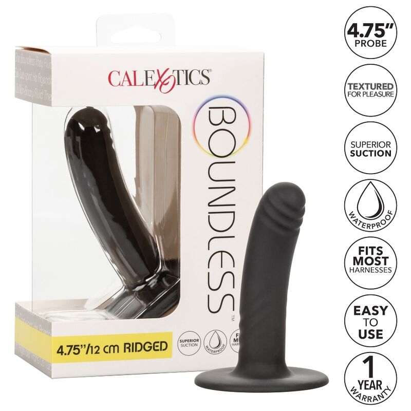 Alternative view of CALEXOTICS - BOUNDLESS DILDO 12 CM COMPATIBLE WITH HARNESS