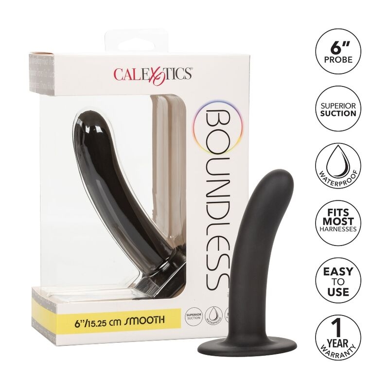 Alternative view of CALEXOTICS - BOUNDLESS DILDO 15.25 CM HARNESS COMPATIBLE SMOOTH