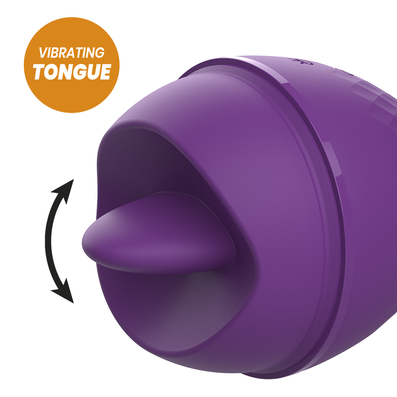 Alternative view of REWOLUTION - REWOLINGO VIBRATOR WITH TONGUE
