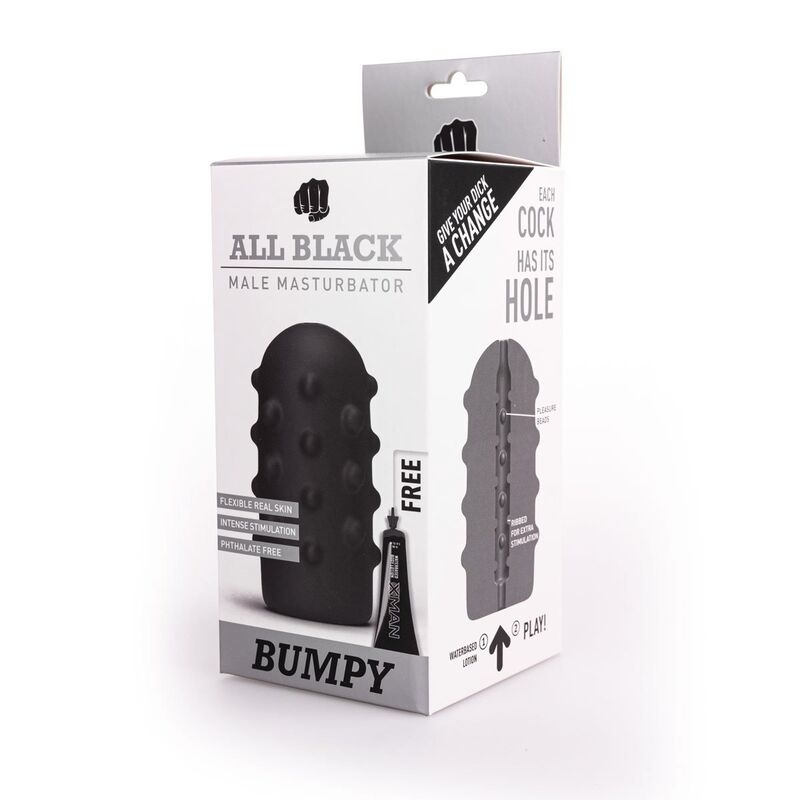 Alternative view of ALL BLACK - MASTURBATOR BUMPY
