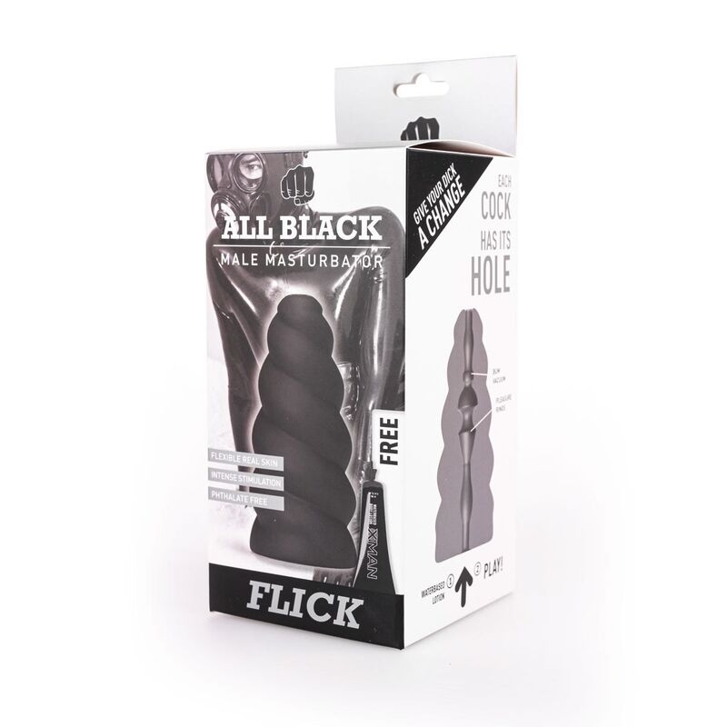 Alternative view of ALL BLACK - MASTURBATOR FLICK