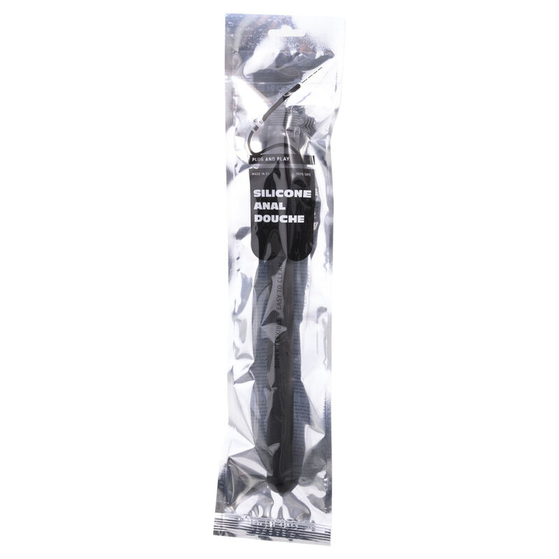 Alternative view of ALL BLACK - SHOWER ANAL HINCHABLE SILICONE 27 CM