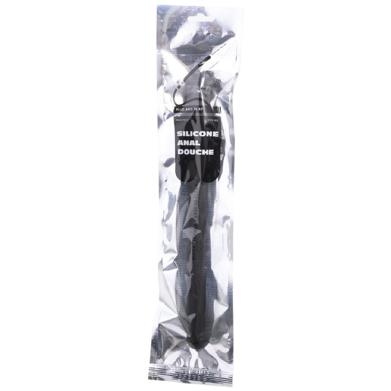 Alternative view of ALL BLACK - MEGA RIPPLE SHOWER ANAL SILICONE 28.5 CM