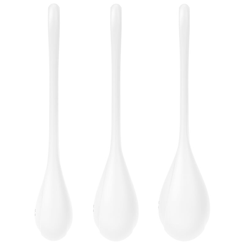 Alternative view of SATISFYER - YONI POWER 1 TRAINING SET WHITE