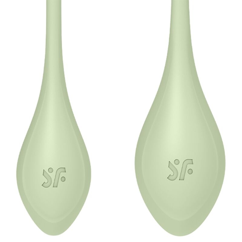 Alternative view of SATISFYER - YONI POWER 2 TRAINING SET GREEN