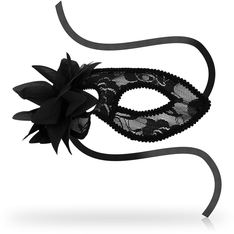 Alternative view of OHMAMA - MASKS BLACK LACE AND FLOWER MASKS