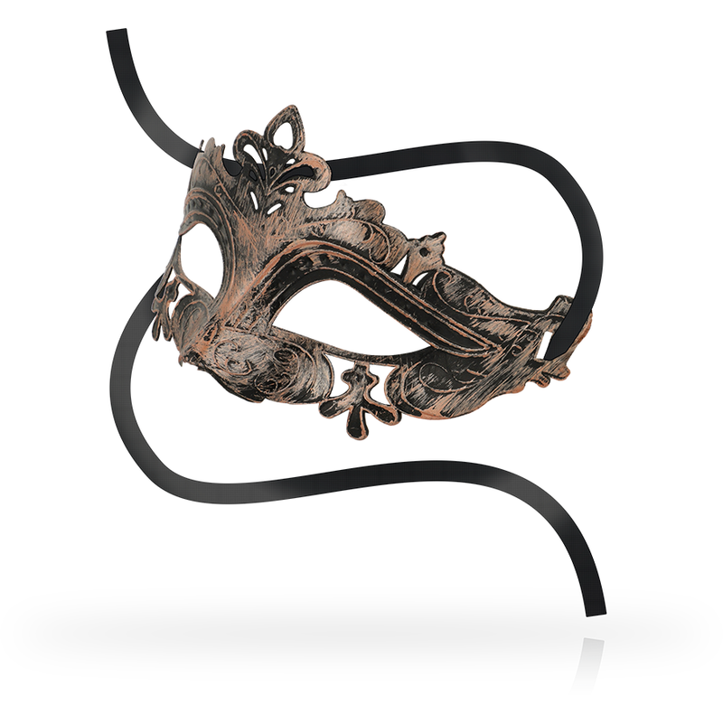 Alternative view of OHMAMA - MASKS COPPER VENETIAN STYLE MASK