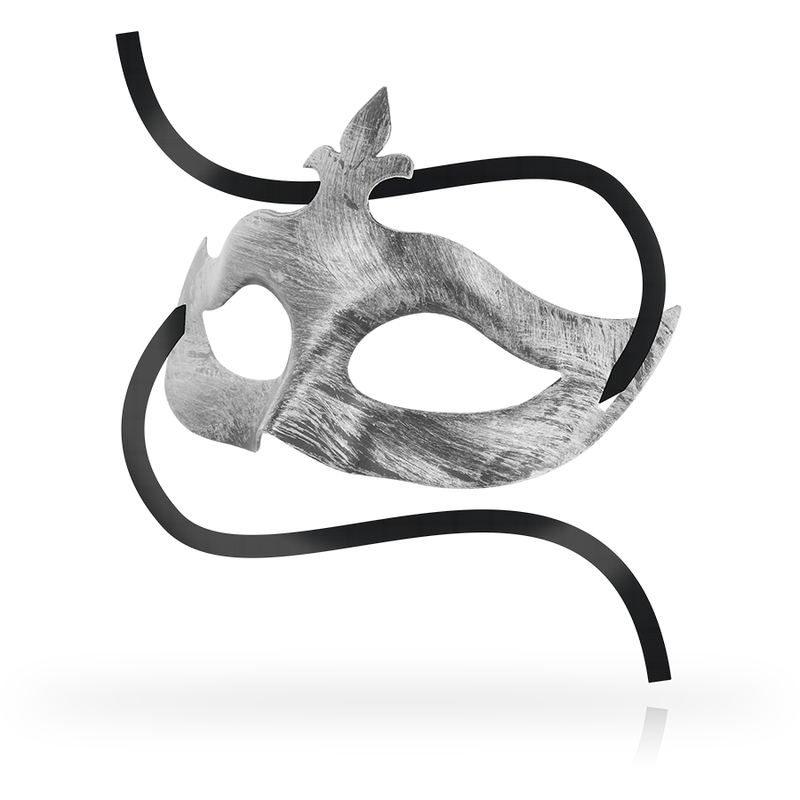 Alternative view of OHMAMA - MASKS FLOWER DE LIS SILVER MASK