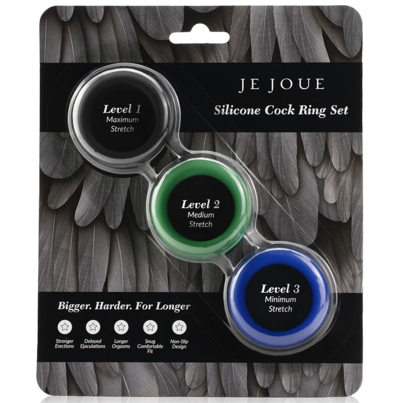Alternative view of JE JOUE - SILICONE SET SILICONE PENIS RINGS