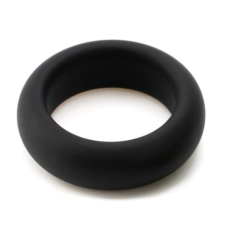Alternative view of JE JOUE - MAXIMUM STRETCH SILICONE COCK RING - BLACK