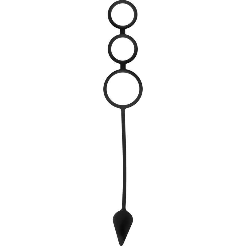 Alternative view of OHMAMA FETISH - SILICONE RINGS AND PLUG