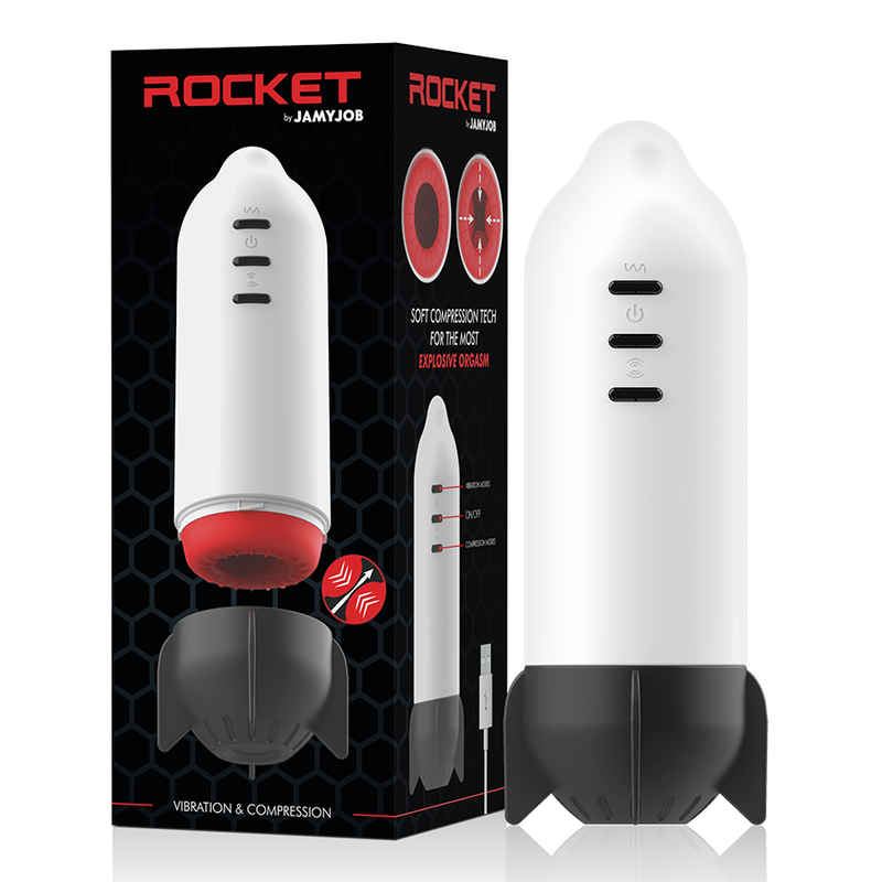 Alternative view of JAMYJOB - ROCKET MASTURBATOR SOFT COMPRESSION TECH AND VIBRATION