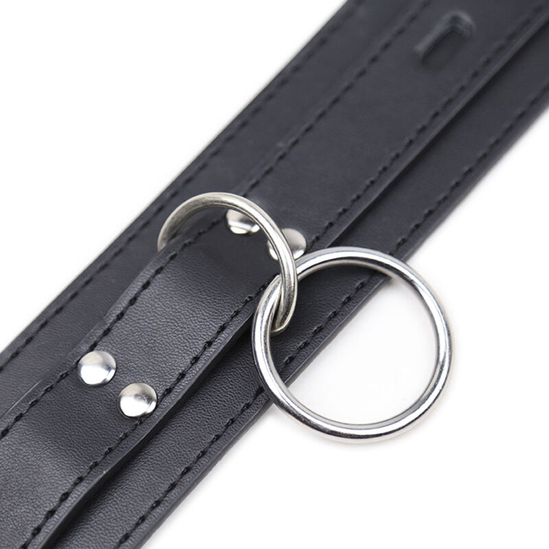 Alternative view of OHMAMA FETISH - SUBMISSION NECKLACE WITH 3 RINGS