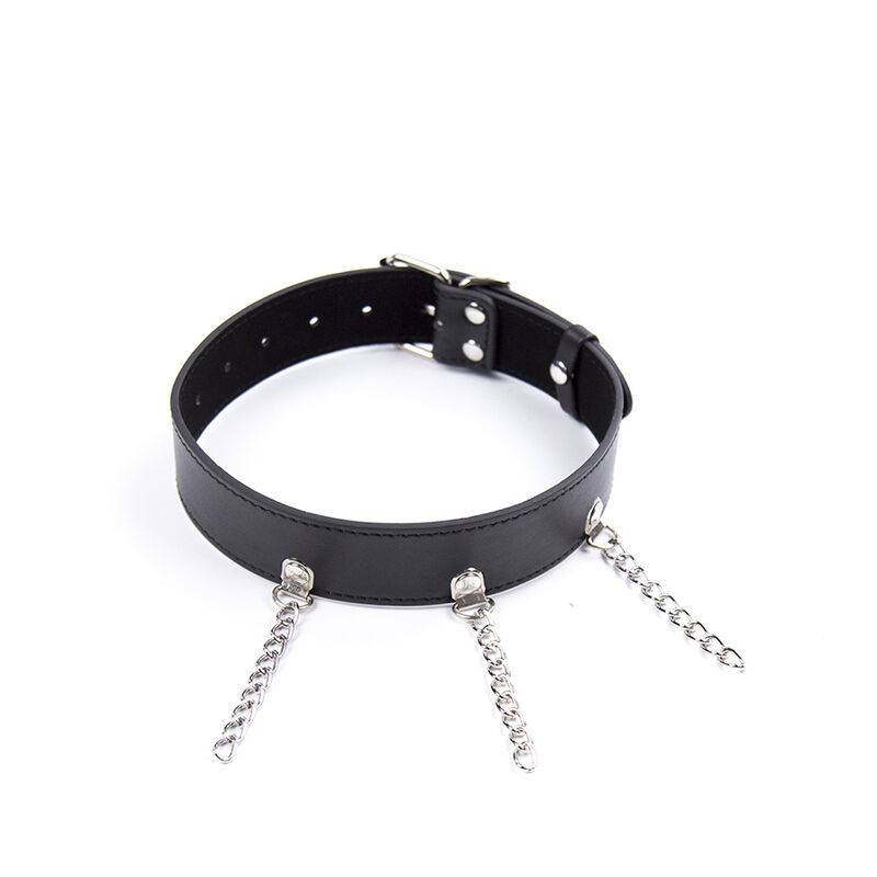 Alternative view of OHMAMA FETISH - FETISH NECKLACE WITH RINGS