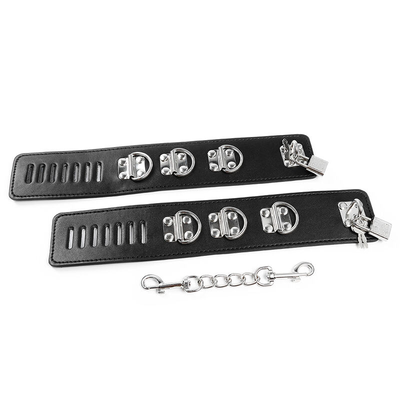 Alternative view of OHMAMA FETISH - HASP-STYLE ANKLE RESTRAINTS