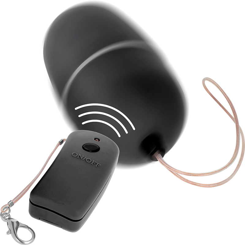 Alternative view of ONLINE - REMOTE CONTROLLED VIBRATING EGG BLACK