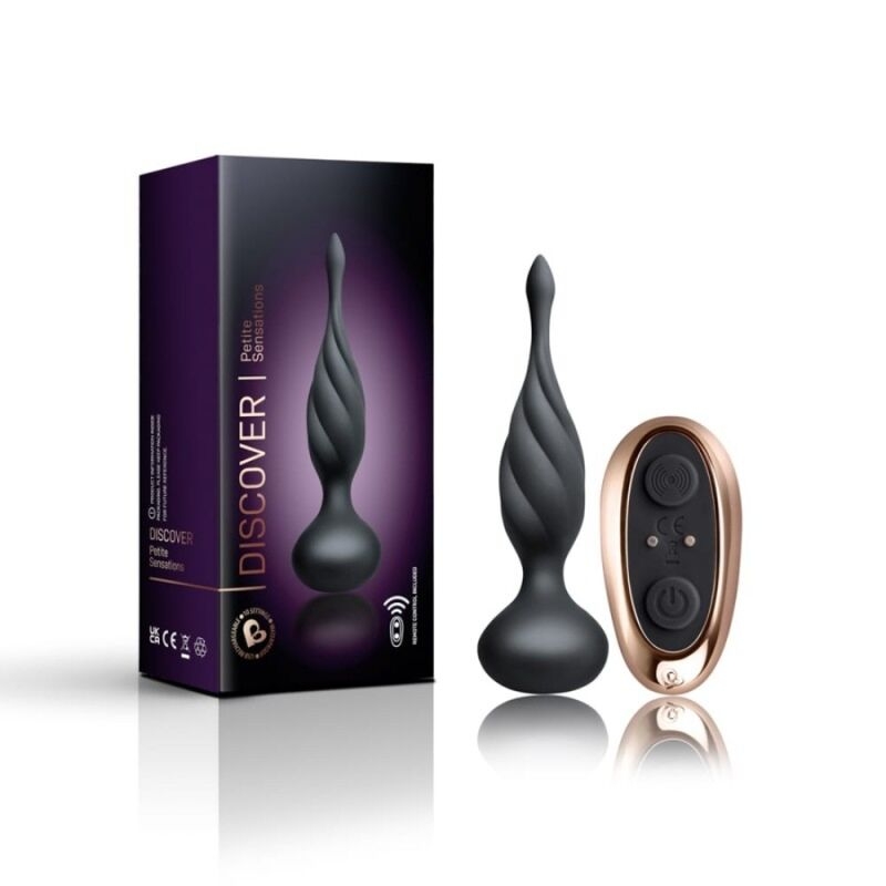 Alternative view of ROCKS-OFF - DISCOVER ANAL STIMULATOR - BLACK