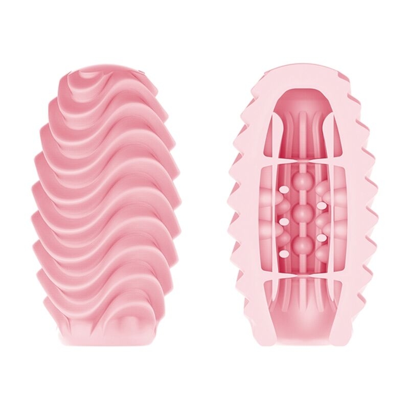 Alternative view of PRETTY LOVE - PINK DOUBLE SIDED MASTURBATOR EGG