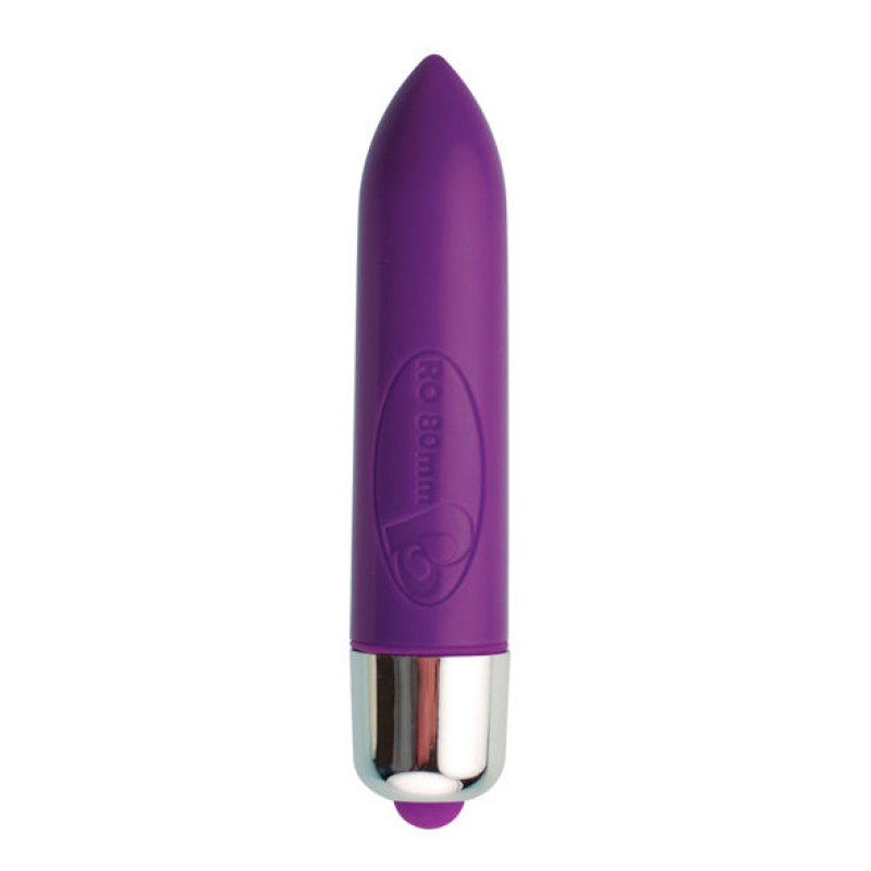 Alternative view of ROCKS-OFF - RO-80 MM COLOR CHANGIN VIBRATING BULLET 7 V