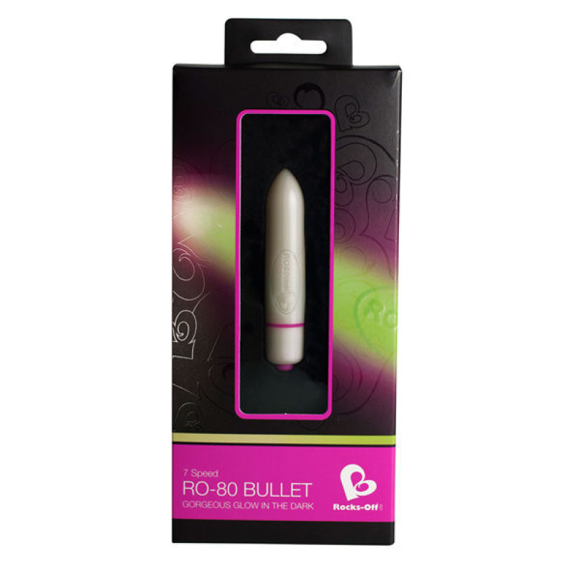 Alternative view of ROCKS-OFF - RO-80 MM GOLD VIBRATING BULLET 7 V
