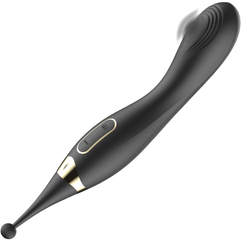 Alternative view of IBIZA - INTERCHANGEABLE CLITORAL STIMULATOR AND PULSATION G SPOT VIBRATOR