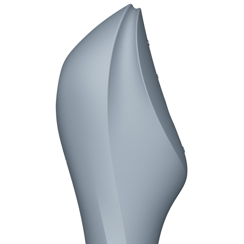 Alternative view of SATISFYER - CURVY TRINITY 3 AIR PULSE VIBRATOR GREY