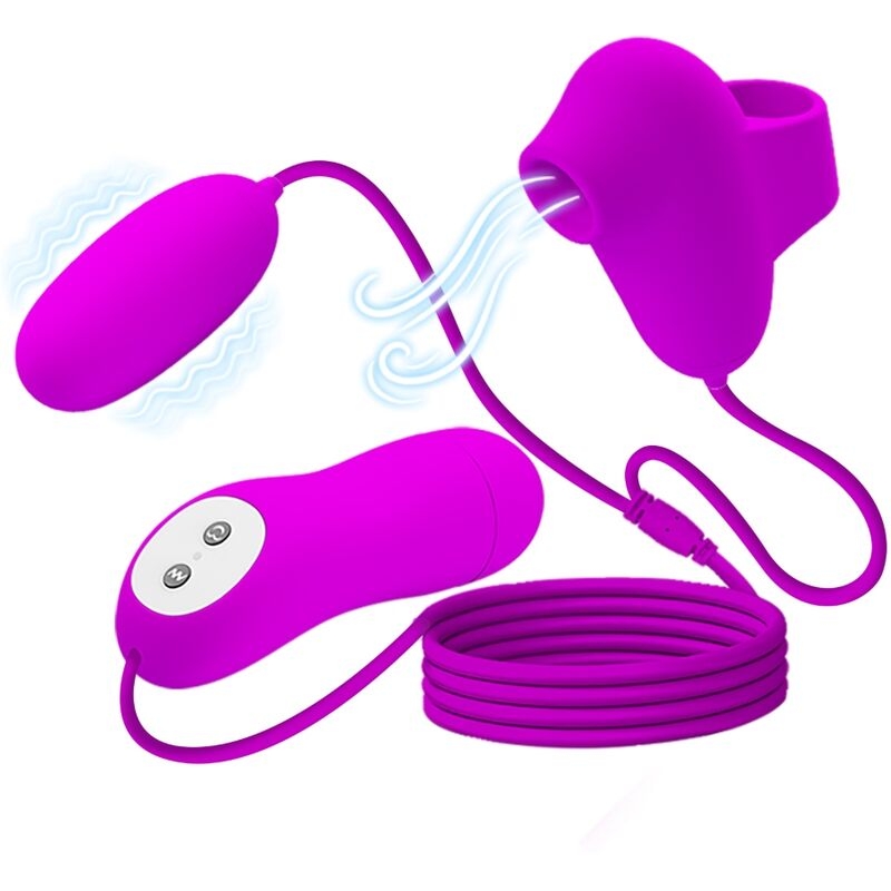 Alternative view of PRETTY LOVE - VIBRATING BULLET AND SUCTION CUP