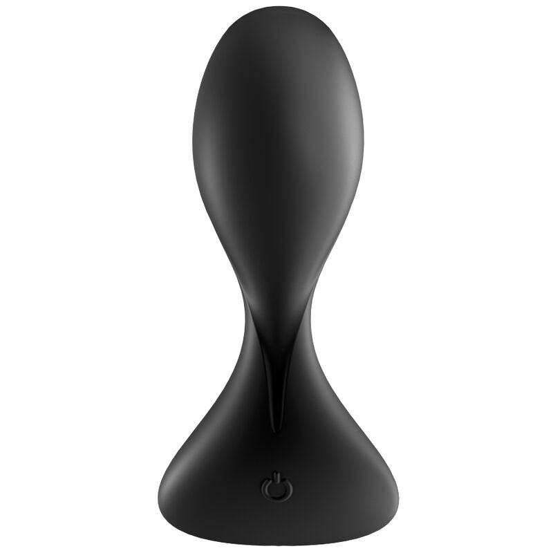 Alternative view of SATISFYER - TRENDSETTER VIBRATING PLUG APP BLACK
