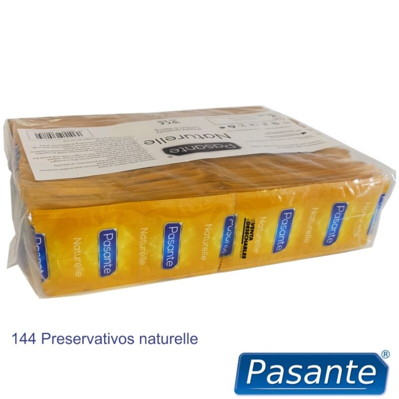 Alternative view of PASANTE - CONDOMS NATURELLE BAG 144 UNITS