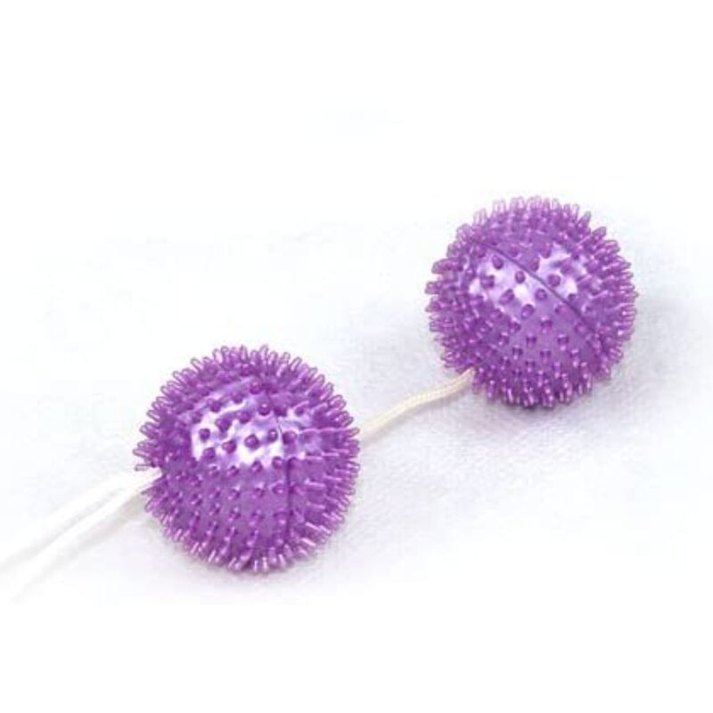 Alternative view of BAILE - A DEEPLY PLEASURE PURPLE TEXTURED BALLS 3.60 CM