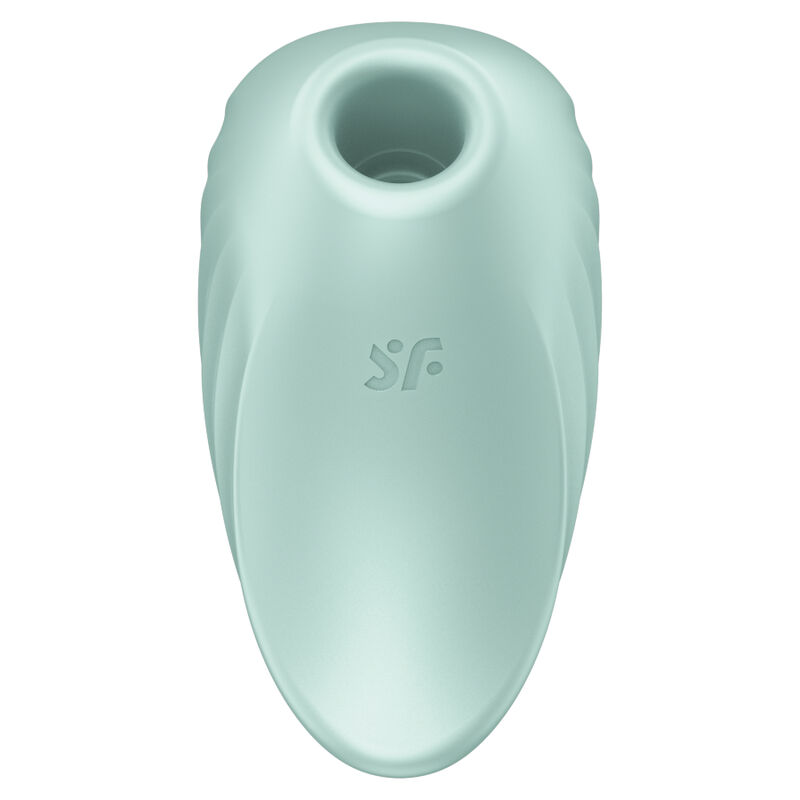 Alternative view of SATISFYER - PEARL DIVER AIR PULSE STIMULATOR  VIBRATOR GREEN