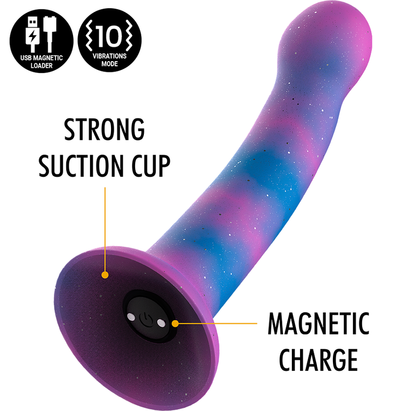 Alternative view of MYTHOLOGY - DION GALACTIC DILDO S - VIBRATOR WATCHME WIRELESS TECHNOLOGY COMPATIBLE