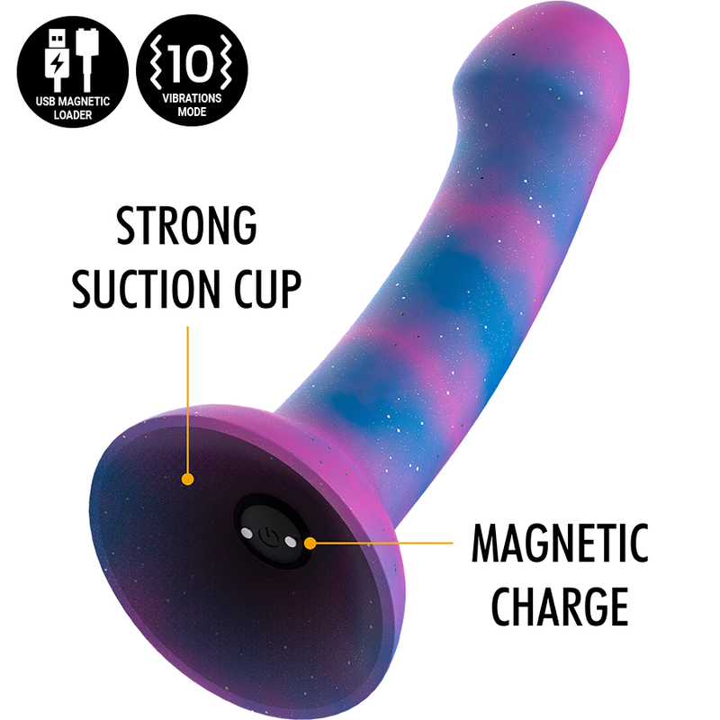 Alternative view of MYTHOLOGY - DION GALACTIC DILDO M - VIBRATOR WATCHME WIRELESS TECHNOLOGY COMPATIBLE
