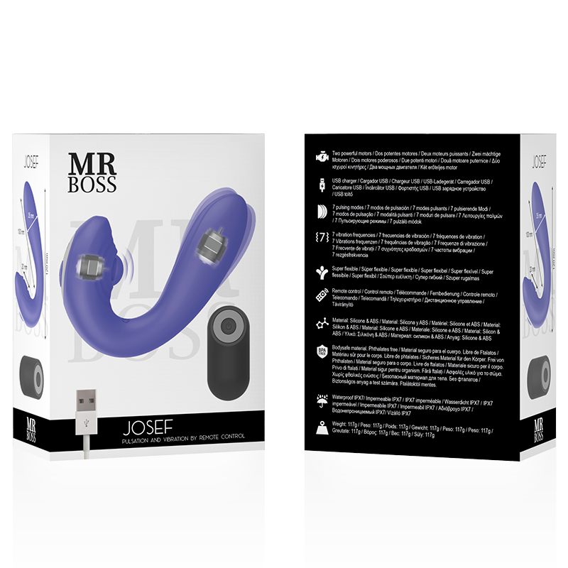 Alternative view of MR BOSS - JOSEF PULSATION  VIBRATION REMOTE CONTROL FOR COUPLES