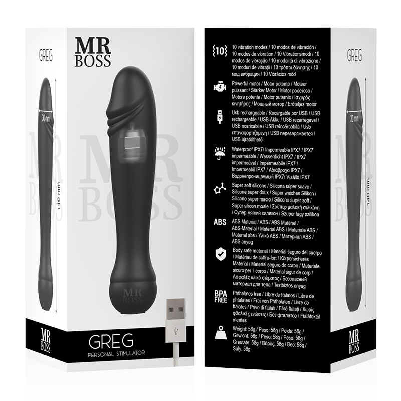 Alternative view of MR BOSS - GREG PERSONAL STIMULATOR